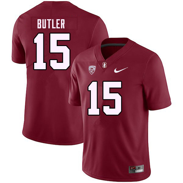 Men #15 Ryan Butler Stanford Cardinal College Football Jerseys Stitched Sale-Cardinal